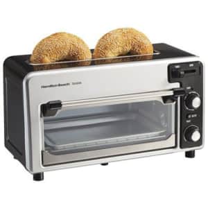 Hamilton Beach Toastation Oven with 2 Slice Toaster Combo, Ideal for Pizza, Chicken Nuggets, Fries for $200 Hamilton Beach Toastation Oven with 2 Slice Toaster Combo, Ideal for Pizza, Chicken Nuggets, Fries for $200