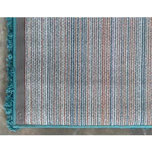 Unique Loom Solo Solid Shag Collection Modern Plush Deep Aqua Blue Runner Rug (2' 2 x 6' 5) for $24 Unique Loom Solo Solid Shag Collection Modern Plush Deep Aqua Blue Runner Rug (2' 2 x 6' 5) for $24