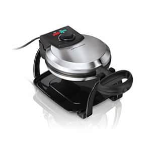 Hamilton Beach Flip Belgian Waffle Maker with Browning Control, Non-Stick Grids, Indicator Lights, for $53 Hamilton Beach Flip Belgian Waffle Maker with Browning Control, Non-Stick Grids, Indicator Lights, for $53