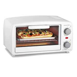 Hamilton Beach 31116Y White Proctor Silex 4 Slice Toaster Oven Broiler for $62