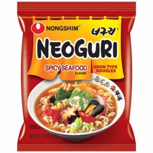 Nongshim Neoguri 4.2-oz. Spicy Seafood Noodles 16-Pack for $15 via Sub & Save