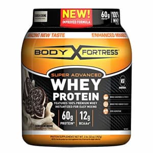 Body Fortress Super Advanced Whey Protein Powder, Cookies N' Cream, 2 Pound(Packaging May Vary) for $17 Body Fortress Super Advanced Whey Protein Powder, Cookies N' Cream, 2 Pound(Packaging May Vary) for $17