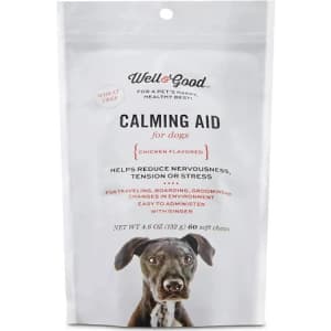 Well & Good 60-Count Calming Chews for Dogs: 2 for $27 in cart