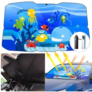 Sharpai Car Windshield Shade for $22 Sharpai Car Windshield Shade for $22