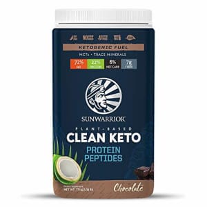 Sunwarrior Clean Keto Vegan Protein Powder with MCT Oil, Essential Vitamins, and Plant-Based for $35 Sunwarrior Clean Keto Vegan Protein Powder with MCT Oil, Essential Vitamins, and Plant-Based for $35