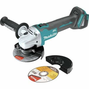 Makita XAG04Z-R 18V LXT Lithium-Ion Brushless Cordless 4-1/2 / 5 in. Cut-Off/Angle Grinder, (Tool for $110