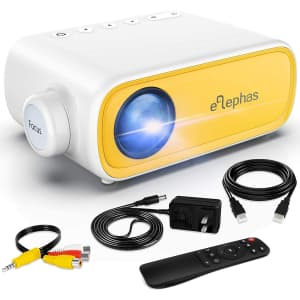 Elephas Portable Mini Projector for $48 Elephas Portable Mini Projector for $48