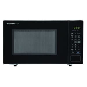 SHARP Black Carousel 1.4 Cu. Ft. 1000W Countertop Microwave Oven (ISTA 6 Packaging), Cubic Foot, for $150