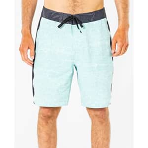 Rip Curl Men's Standard 3-2-One Mirage Stretch Ultimate 19 Boardshorts, Swim Trunks, Washed Aqua, 40 for $25