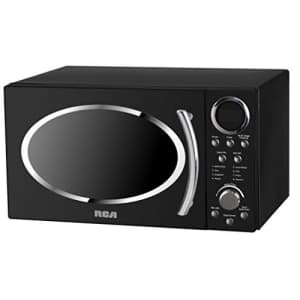 RCA RMW987-BLACK 0.9 cu. ft. Retro Microwave, Black for $79 RCA RMW987-BLACK 0.9 cu. ft. Retro Microwave, Black for $79
