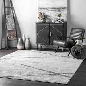 nuLOOM Thigpen Contemporary Area Rug, 4' x 6', Grey for $42 nuLOOM Thigpen Contemporary Area Rug, 4' x 6', Grey for $42