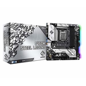 ASROCK B460M Steel Legend Supports 10th Gen Intel Core Processors(Socket 1200) Motherboard for $118 ASROCK B460M Steel Legend Supports 10th Gen Intel Core Processors(Socket 1200) Motherboard for $118