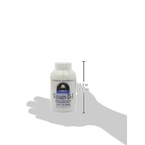Source Naturals Vitamin D-3 1000 iu Supports Bone & Immune Health - 360 Capsules for $22 Source Naturals Vitamin D-3 1000 iu Supports Bone & Immune Health - 360 Capsules for $22