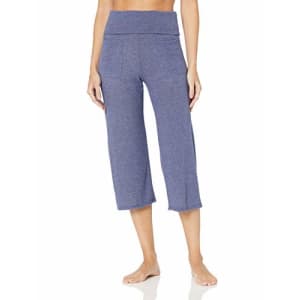 Splendid Women's Studio Activewear Workout Crop Pants with Two Outer Pockets, Academy Navy, S for $5 Splendid Women's Studio Activewear Workout Crop Pants with Two Outer Pockets, Academy Navy, S for $5