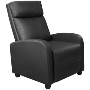 Latitude Run Faux Leather Massage Chair for $134 Latitude Run Faux Leather Massage Chair for $134