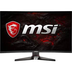 MSI Full HD Non-Glare 1ms 1920 x 1080 144Hz Refresh Rate USB/DP/HDMI FreeSync 24???Gaming Curved for $180