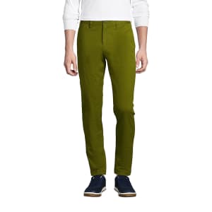 Lands' End Men's Athletic Fit Comfort-First Knockabout Chino Pants for $17 Lands' End Men's Athletic Fit Comfort-First Knockabout Chino Pants for $17