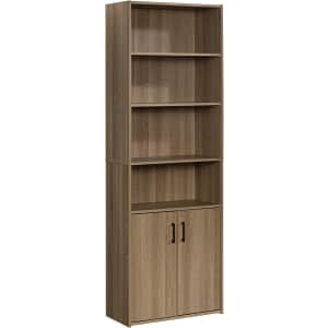 Sauder Beginnings Bookcase with Doors for $108