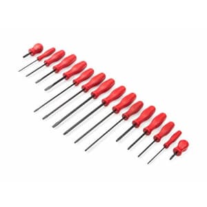TEKTON Hard-Handle Black Oxide Blade Screwdriver Set, 16-Piece (#0-#3, 1/8-5/16 in.) | DRV40121 for $63 TEKTON Hard-Handle Black Oxide Blade Screwdriver Set, 16-Piece (#0-#3, 1/8-5/16 in.) | DRV40121 for $63
