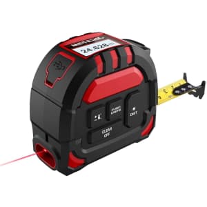 Meterk 2-in-1 Laser Tape Measure for $28 Meterk 2-in-1 Laser Tape Measure for $28
