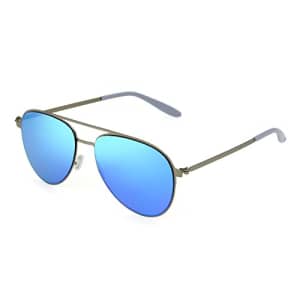 Foster Grant unisex adult Colin Super Flat Sunglasses Sunglasses, Gunmetal, 55mm US for $24