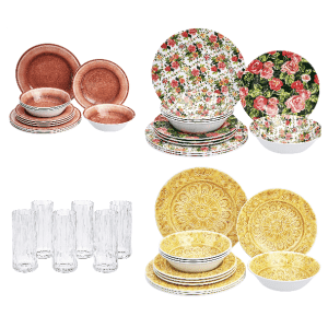 Amazon Basics & AmazonCommercial Dinnerware: Deals from $8.61 w/ Prime