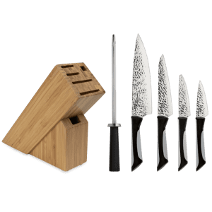 Kai Luna 6-Piece Knife Block Set for $19