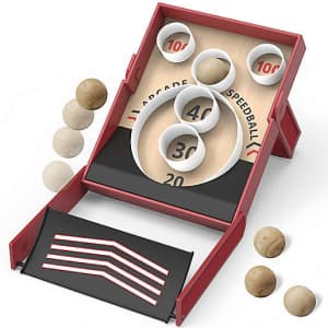 The Black Series Arcade Speedball Tabletop Skeeball Game for $25 The Black Series Arcade Speedball Tabletop Skeeball Game for $25