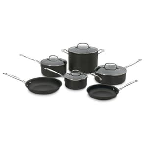 Cuisinart Chef's Classic 66-10 10-pc. non-stick hard anodized cookware set for $170 Cuisinart Chef's Classic 66-10 10-pc. non-stick hard anodized cookware set for $170