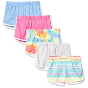 The Children's Place Girls Dolphin Shorts 5-Pack, in The Pink, XS (4) for $22 The Children's Place Girls Dolphin Shorts 5-Pack, in The Pink, XS (4) for $22