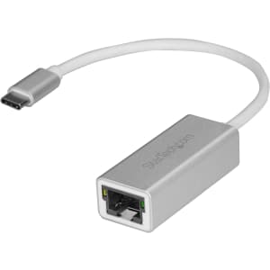 StarTech USB-C to Gigabit Ethernet Adapter for $22
