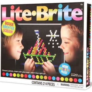 Basic Fun Lite-Brite Classic for $13 Basic Fun Lite-Brite Classic for $13