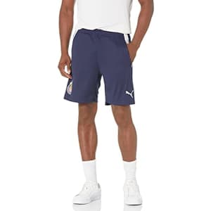 PUMA Men's Standard CHG Training Shorts, Peacoat White, X-Large for $12