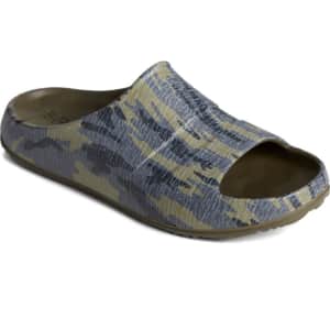 Sperry Men's Float Camo Slide Sandal for $16