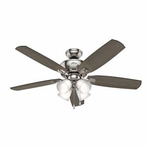 Hunter Fan Company 53216 Amberlin Indoor Ceiling Fan with LED Light and Pull Chain Control, 52", for $103