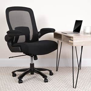 Flash Furniture Big & Tall Office Chair | Black Mesh Executive Swivel Office Chair with Lumbar and for $528 Flash Furniture Big & Tall Office Chair | Black Mesh Executive Swivel Office Chair with Lumbar and for $528