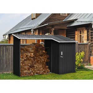 Hanover Shed with Firewood Storage for $363 Hanover Shed with Firewood Storage for $363