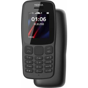 Nokia 106 Dual-Band GSM Phone for $23