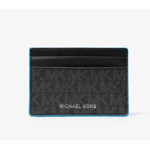 Michael Kors Men's Logo Card Case for $22 Michael Kors Men's Logo Card Case for $22