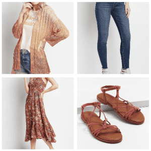 Dresses, Cardigans, Sandals, & Jeggings at Maurices: Buy 1, get 50% off 2nd Dresses, Cardigans, Sandals, & Jeggings at Maurices: Buy 1, get 50% off 2nd