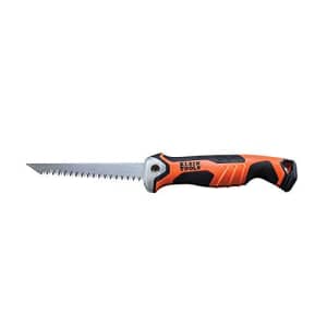 Klein Tools 31737 Folding Jab Saw / Drywall Saw, Hand Saw with Lockback at 180 and 125 Degrees and for $21
