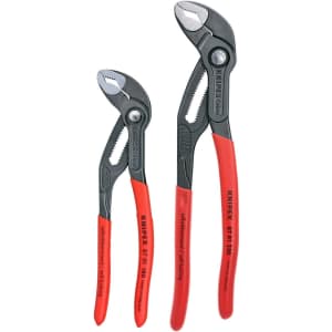 Knipex Cobra 7-1/4" & 10" Pliers Set for $67