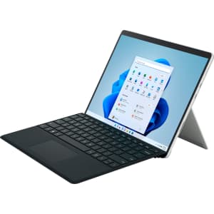 Microsoft Surface Pro 8 11th-Gen. i5 128GB 13" Windows 11 Tablet w/ Keyboard for $900