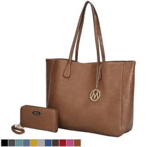MKF Collection by Mia K Sadie Tote w/ Wallet for $39
