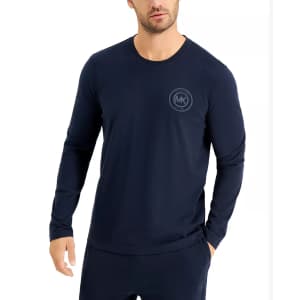 Michael Kors Men's Jersey Pajama Shirt for $17