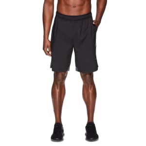 Reebok Men's Active Unstoppable Woven Shorts for $8