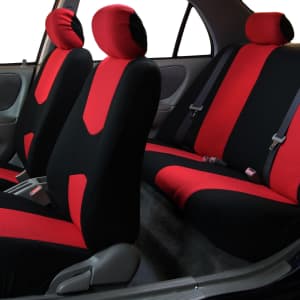 Car Seat Covers w/ Wheel & Belt Pad for $30 Car Seat Covers w/ Wheel & Belt Pad for $30