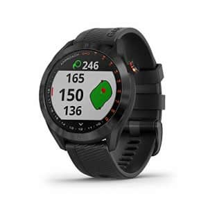 Garmin Approach S40, Stylish GPS Golf Smartwatch, Lightweight with Touchscreen Display, Black for $250
