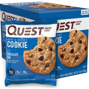 Quest Nutrition Protein Cookie 12-Pack for $14 via Sub & Save Quest Nutrition Protein Cookie 12-Pack for $14 via Sub & Save
