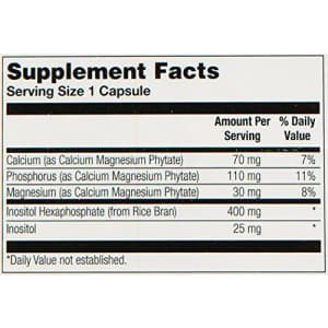 Solaray IP-6 w/ Inositol, Capsule (Btl-Plastic) 400mg | 120ct for $26 Solaray IP-6 w/ Inositol, Capsule (Btl-Plastic) 400mg | 120ct for $26